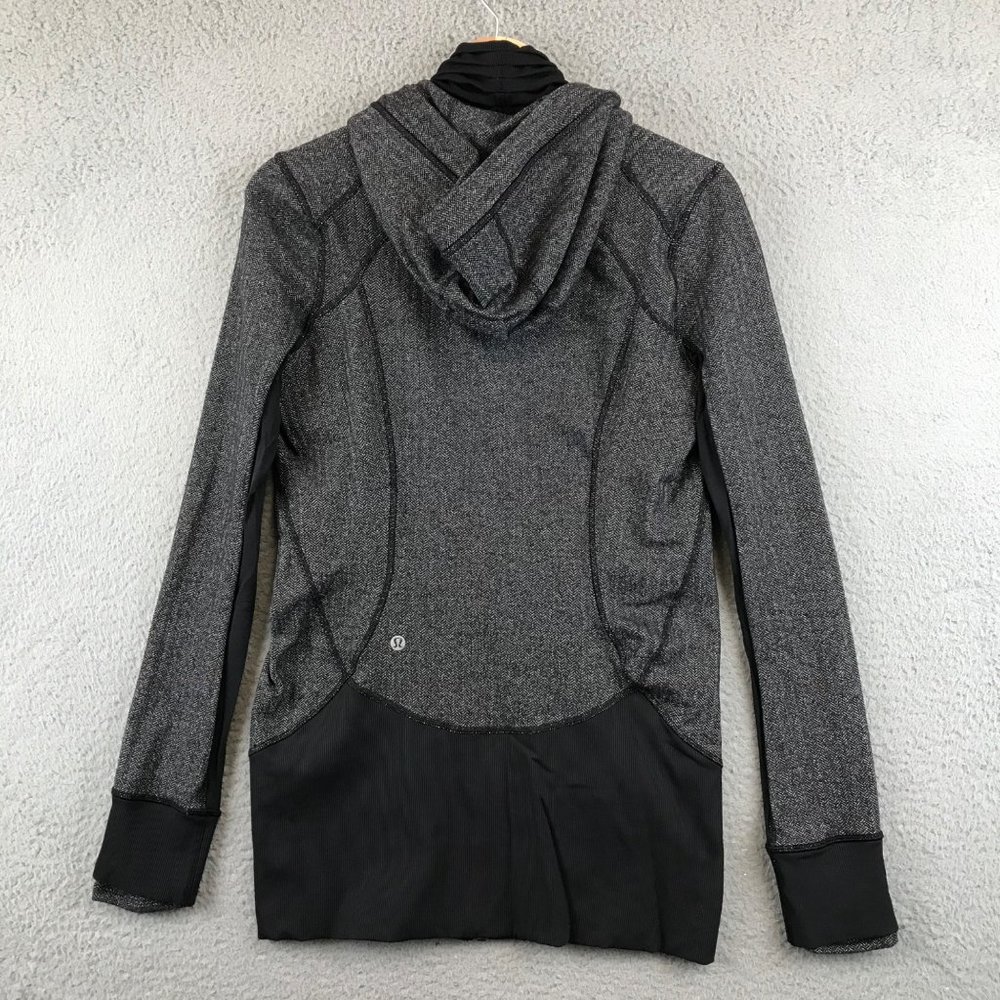 Lululemon Daily Practice Jacket full zip Hooded size 8 - Picture 2 of 12